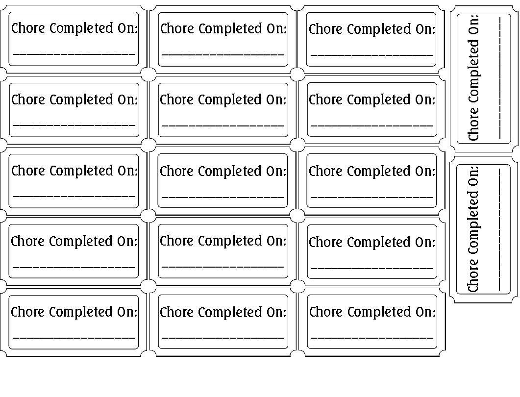 robbygurls creations family chore chart husband chore chart