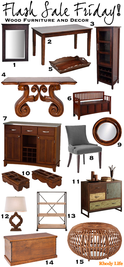 Rhody Life Flash Sale Friday Wood Furniture and Decor