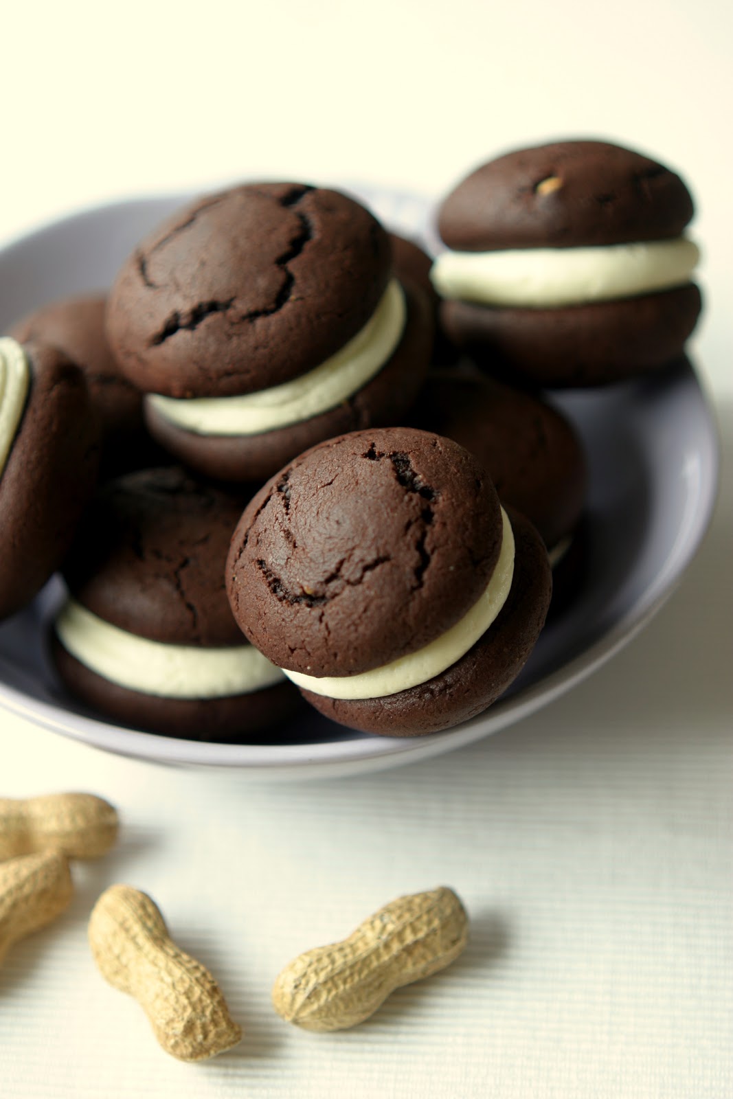 Chocolate And Peanut Butter Whoopie Pies Hummingbird Chocolate And Peanut Butter Whoopie Pies Hummingbird