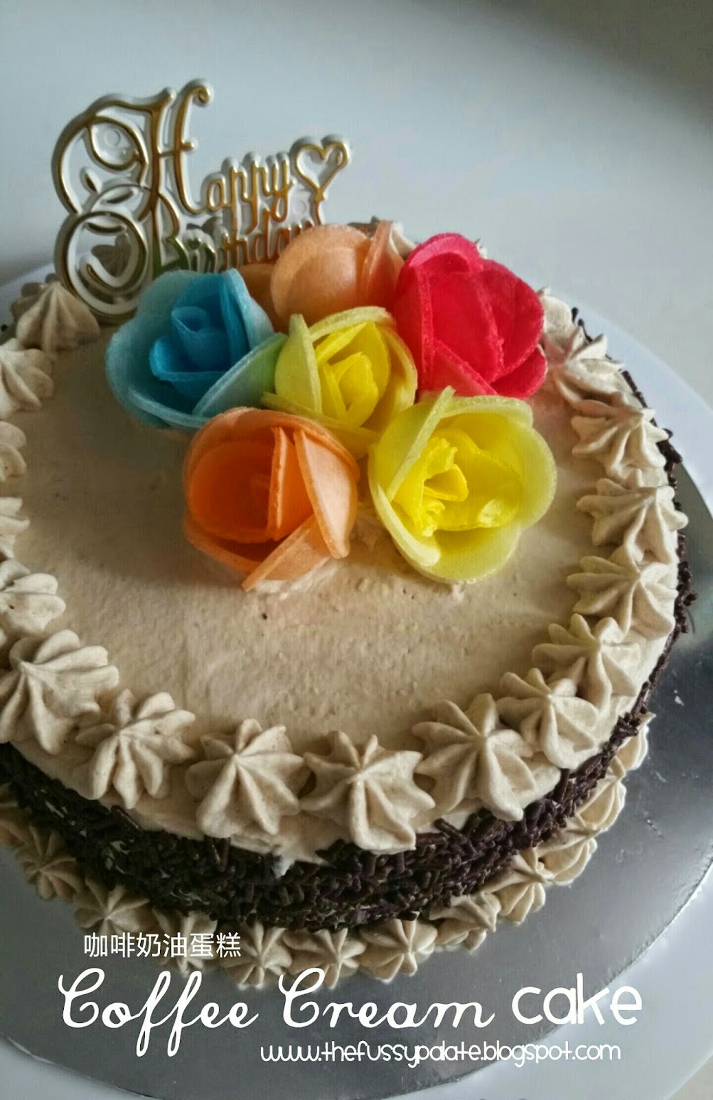 The Fussy Palate Coffee Cream Cake 咖啡奶油蛋糕