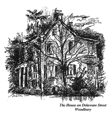 131 Delaware Street illustration by the late Narcissa Weatherbee 131 Delaware Street illustration by the late Narcissa Weatherbee