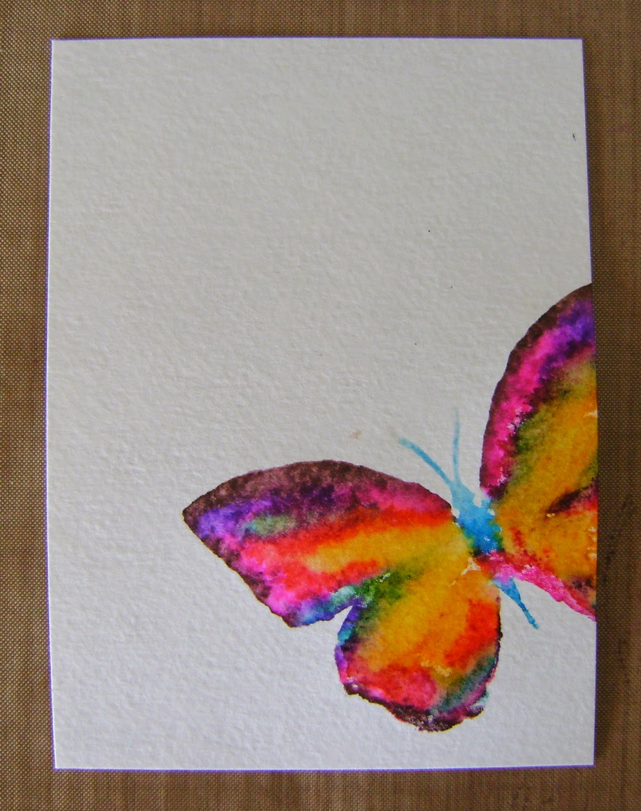 Stampwilly Designs Oldies Technique 8 Watercolor Stamping