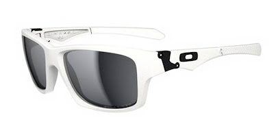 Lunette de soleil Oakley Jupiter Squared Matte White Black Irridium Polarized oo9135-08