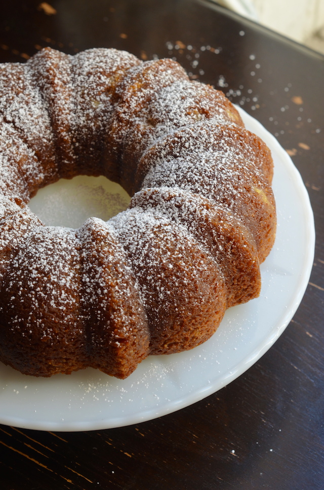 Cinnamon Vanilla Bean Rum Cake - Always Order Dessert