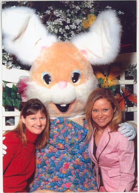 new york city reporter in london thank you easter bunny bok bok thank you easter bunny
