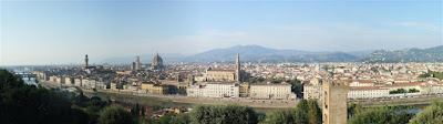florence italy, city view