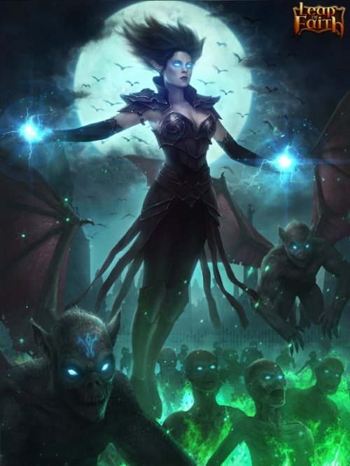 As ilustrações de fantasia de Sergey Samarskiy Sergey Samarskiy deviantart ilustrações fantasia games