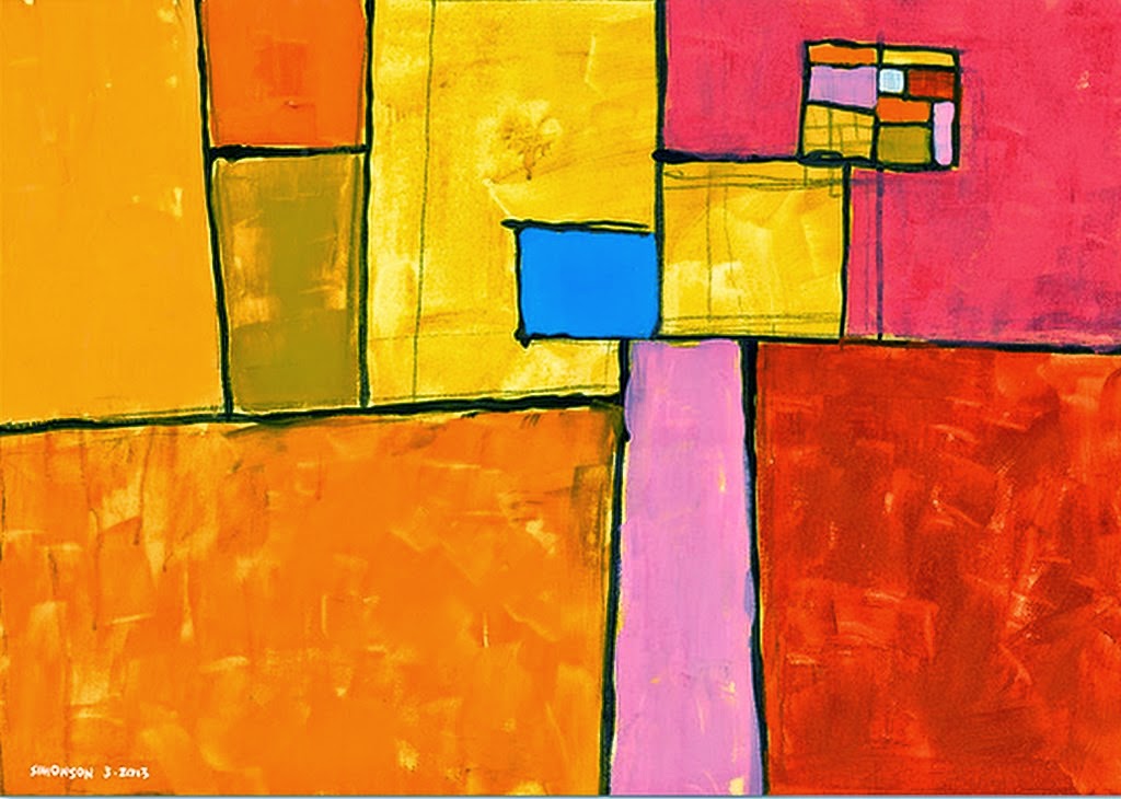 obras-abstractas-faciles-de-pintar cuadros-abstractos-modernos