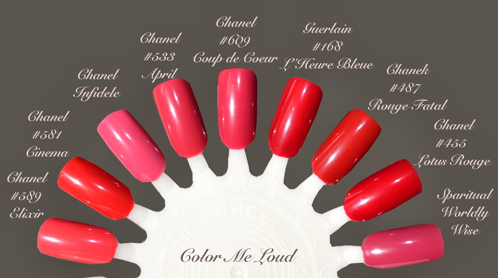 Chanel Le Vernis #609 Coup de Coeur Nail Polish from Variations Collection  for Spring 2014, Swatch & Comparisons