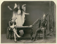 Victorians amused themselves posing for photographs,...