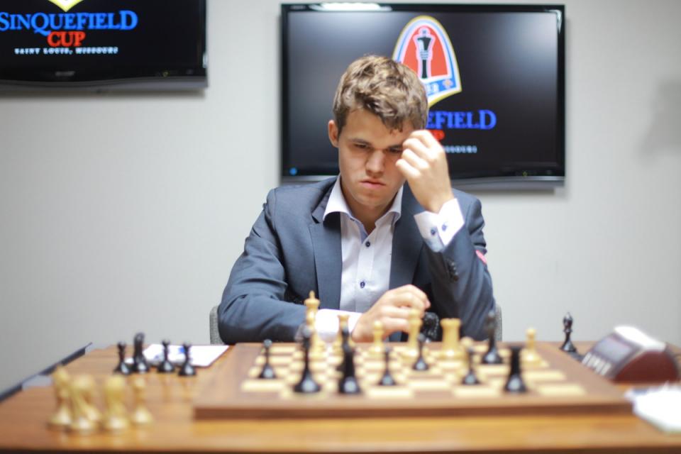 Replying to @High IQ Chess Magnus Carlsen Makes History Part 3