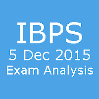 IBPS clerk Exam Analysis 2015 