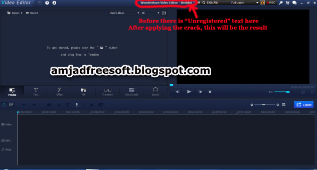 WonderShare Video Editor Crack Full PC Version Setup Download wondershare video editor 4.8 crack