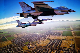 THUNDERBIRDS PERFORM FLYOVER AT SUPERBOWL XLIX