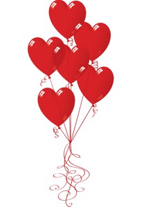 Valentines Day Balloon Cards | 2017 Valentine Card, Free Happy