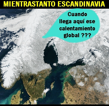 mientrastanto escandinavia calentamiento