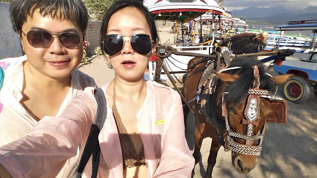 Good bye cidomo horsey, take care and be healthy always! Lombok Gili Air | www.meheartseoul.blogspot.com
