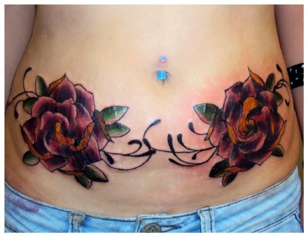 Fotos de tatuajes en la barriga de mujeres 69 Fotos de tatuajes en la barriga de mujeres 1