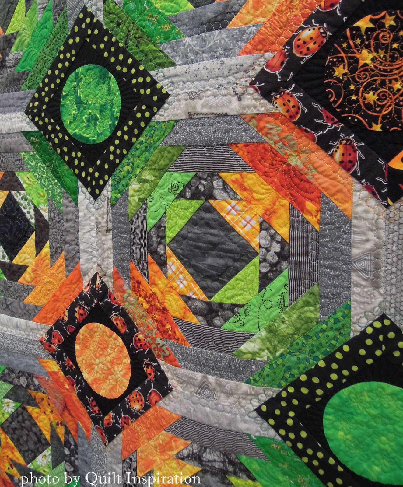 Quilt Inspiration Pineapple delight Pineapple log cabin quilts!