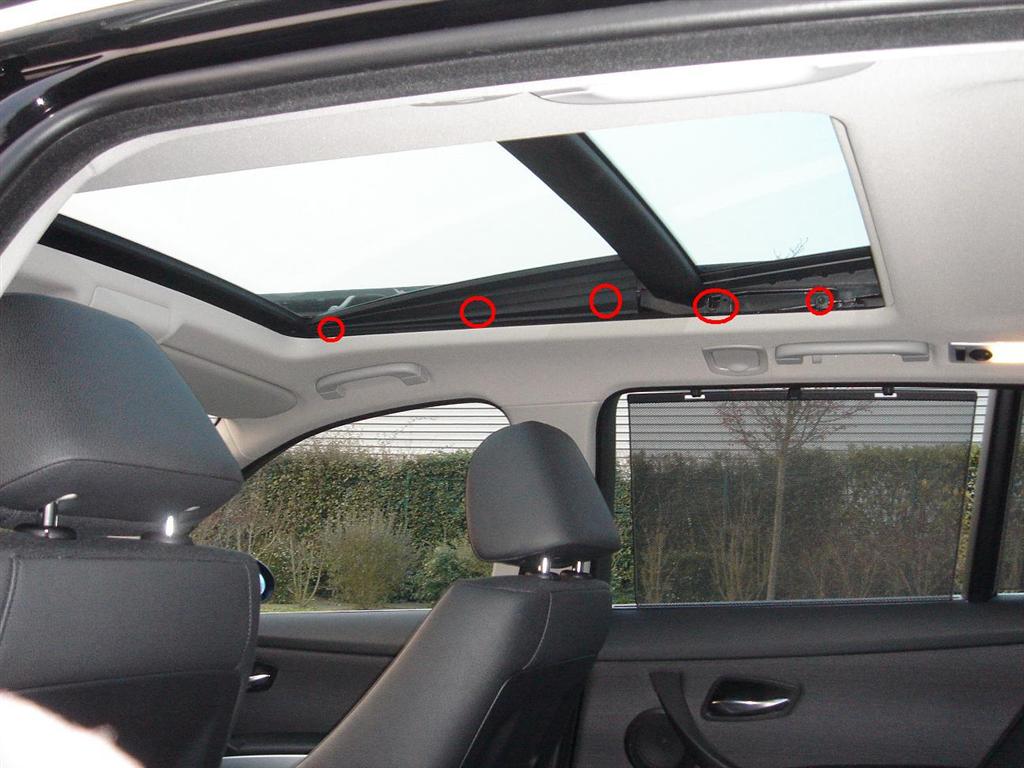 Honda Dax Restauration: BMW E91 E90 Panoramaglasdach ...