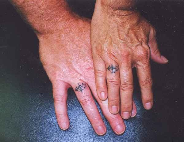 Matching Love Tattoos
