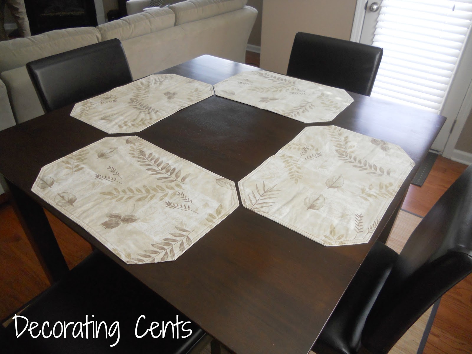 DIY Custom Placemats