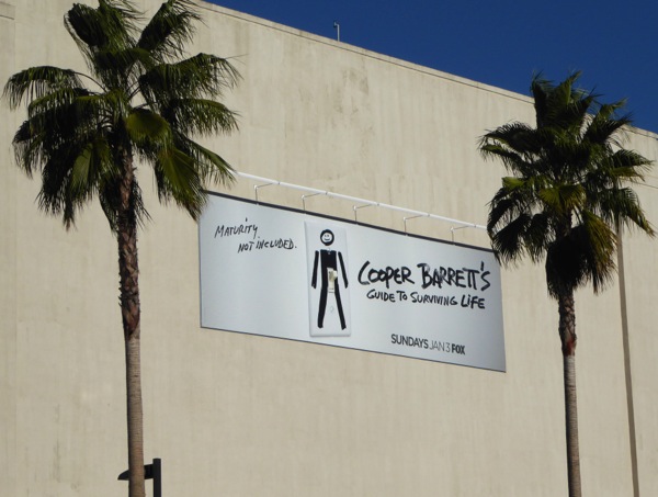 Cooper Barrett's Guide to Surviving Life billboard Pico Boulevard Cooper Barrett's Guide to Surviving Life billboard
