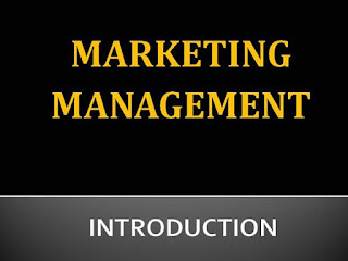 Introduction Tо Marketing Management 