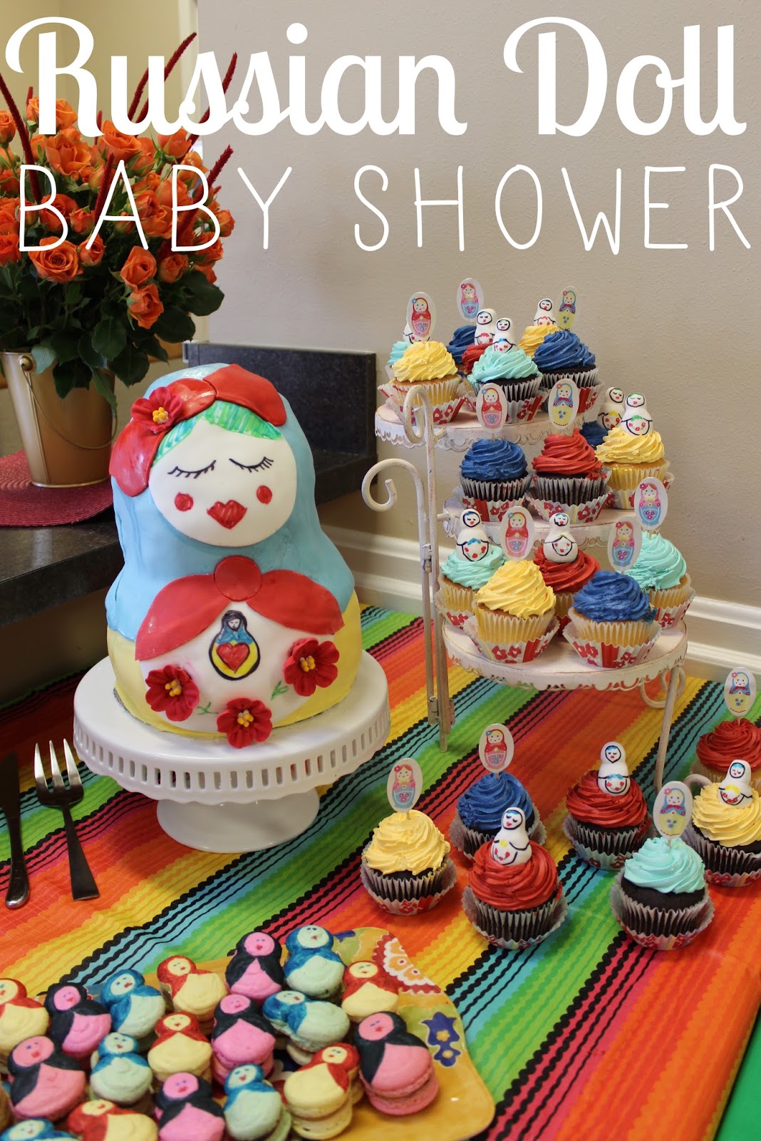 Lola, Tangled Russian Doll Baby Shower