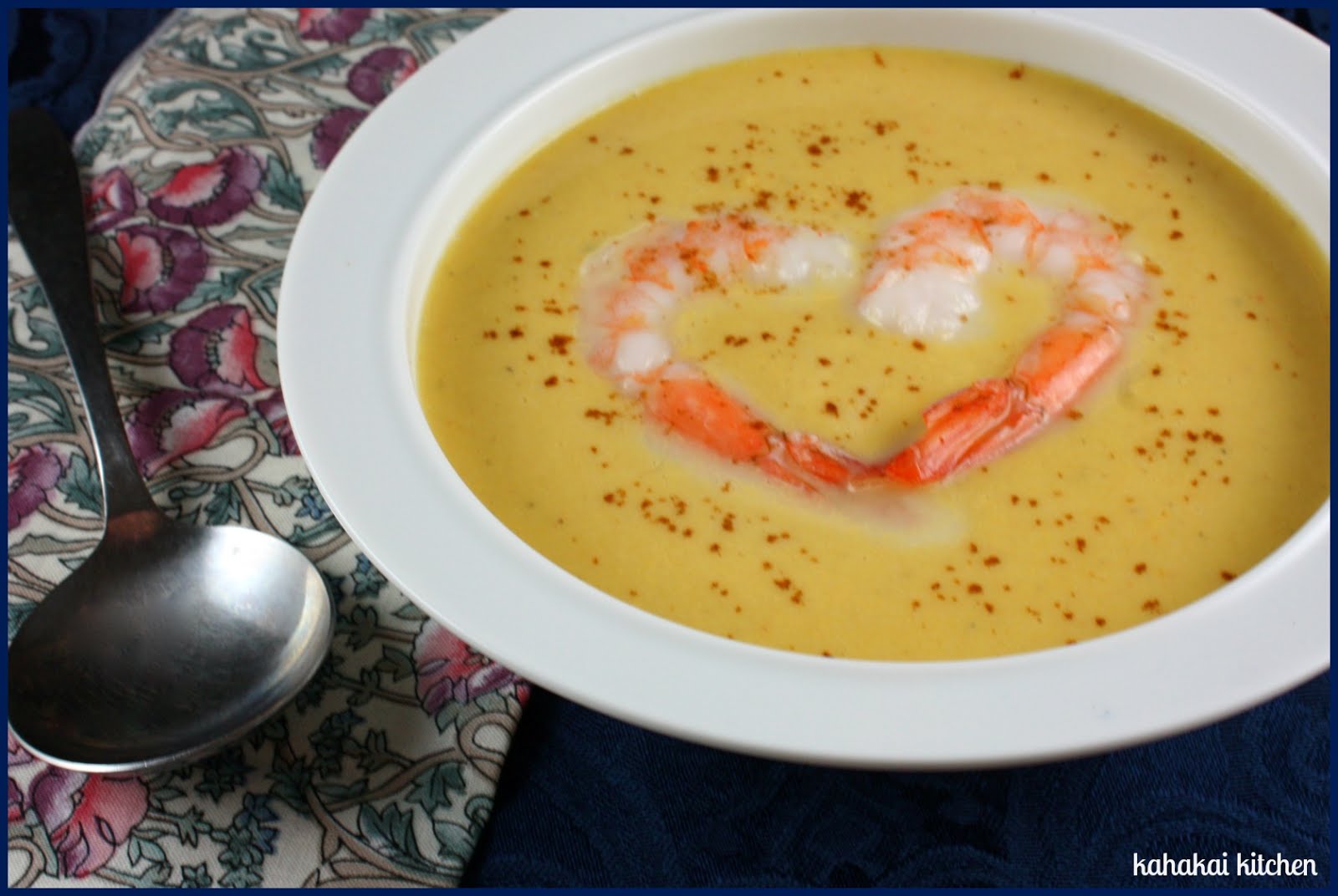 Kahakai Kitchen Curried Shrimp and Butternut Squash Bisque for Cook