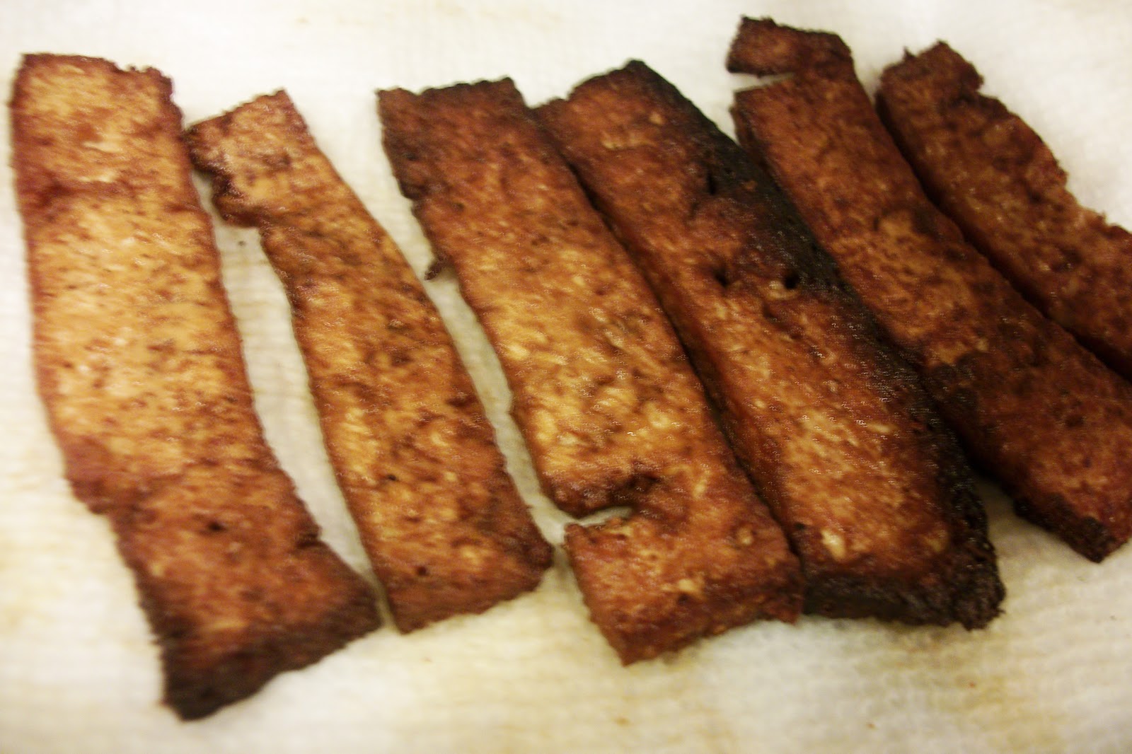 Sexy Vegan Mama Vegan "Bacon" Maple Bars