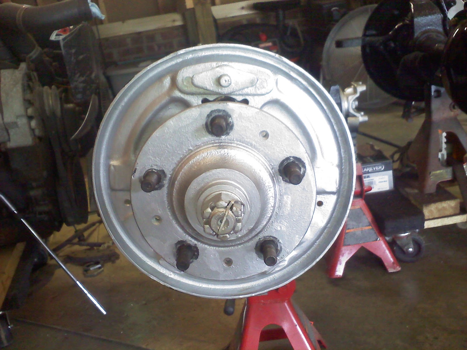 1983 CJ7 Rebuild Drum Brake Install on AMC 20 Rear Axle