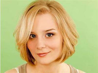 Quick Bob Haircut model gaya rambut pendek wanita wajah bulat quick bob haircut