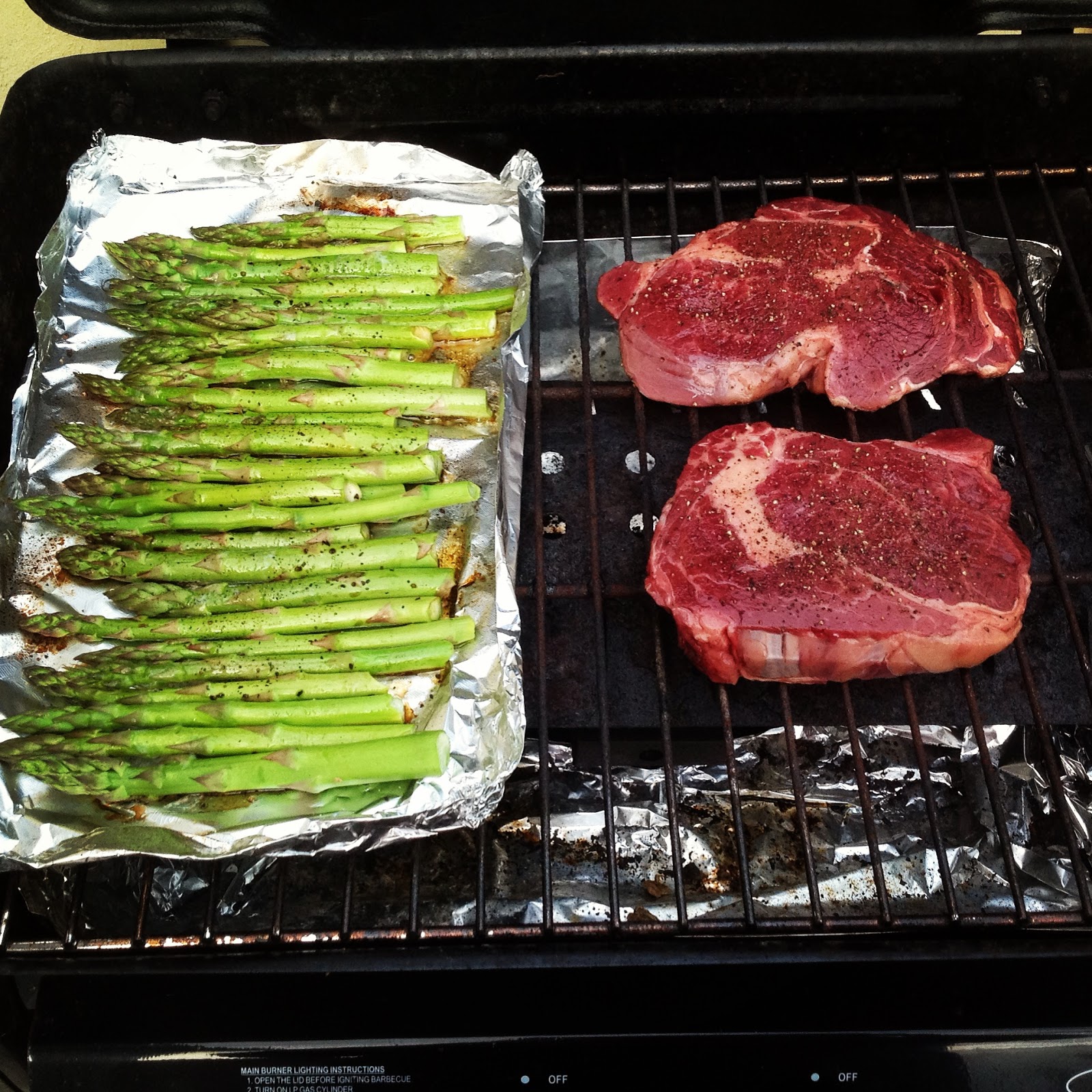 Babaduck Buttery Balsamic BBQ Asparagus