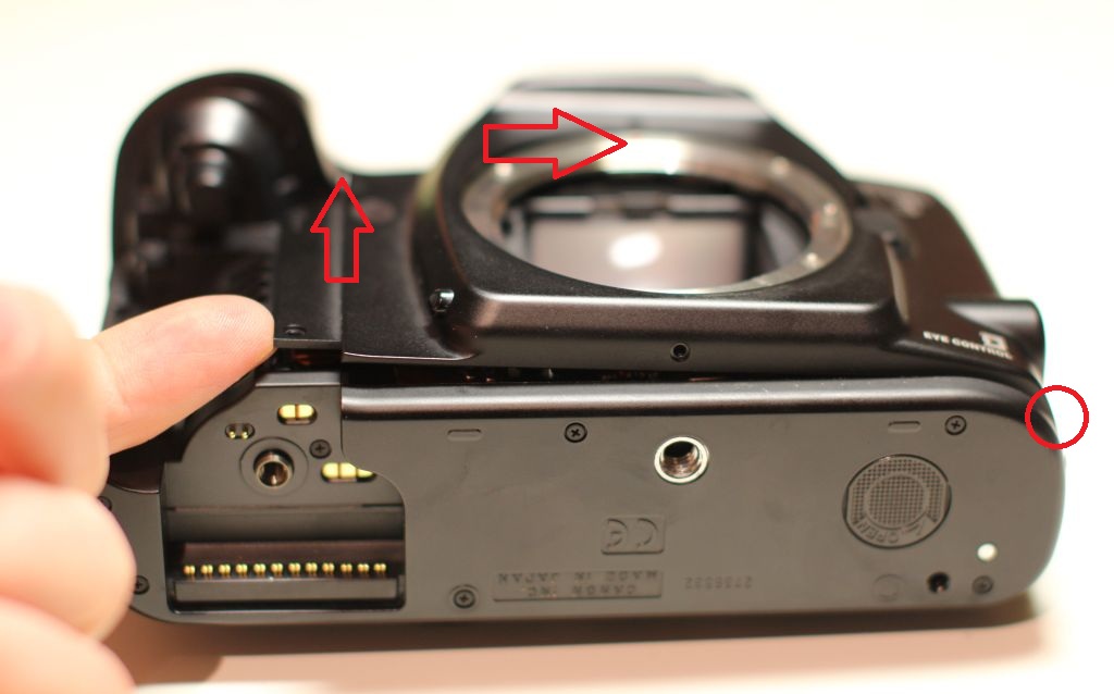 カメラ デジタルカメラ Grum gym MTB: Canon EOS-3 mirror repair