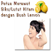 Petua Merawat Siku dan Lutut Hitam