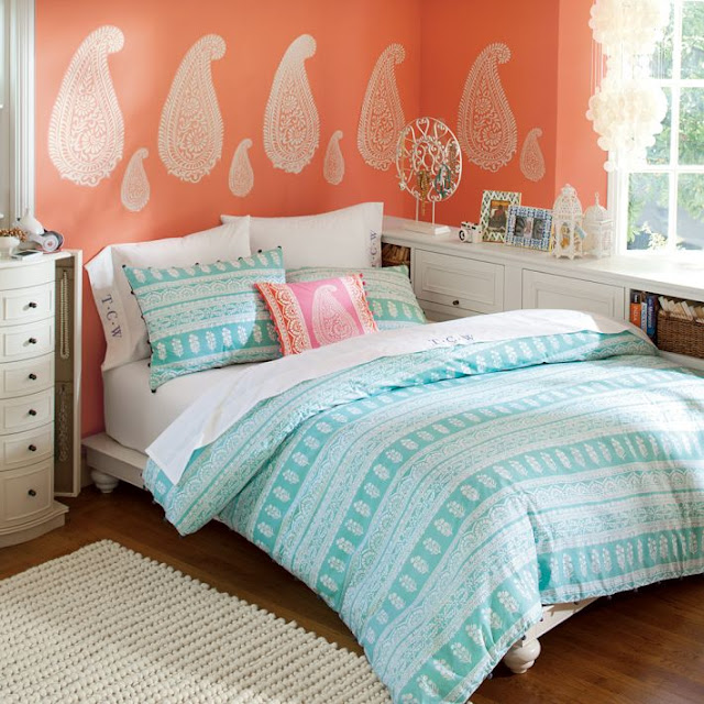 teenage blue bedroom style suggestions