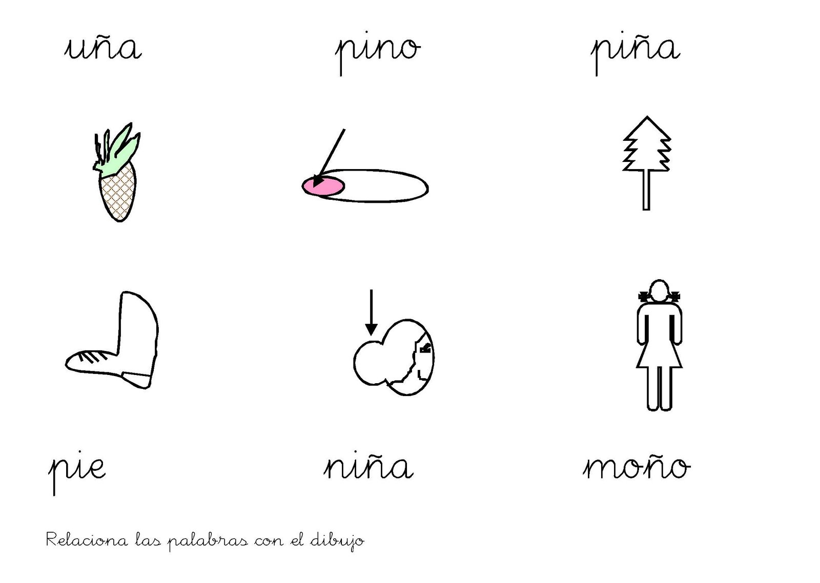Animales+Con+La+Letra+N Animales Con La Letra N http://fichasinfantiles.blogspot.com/2011/04 ...