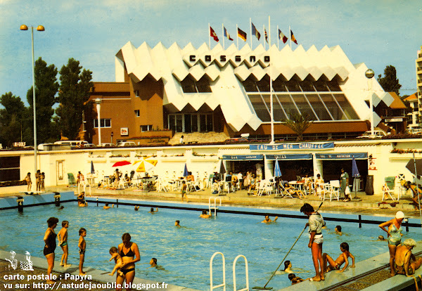 Les Sables-d'Olonne - Le casino de la plage  Architecte: R.G. Goujon  Construction: 1976  Destruction: 1995