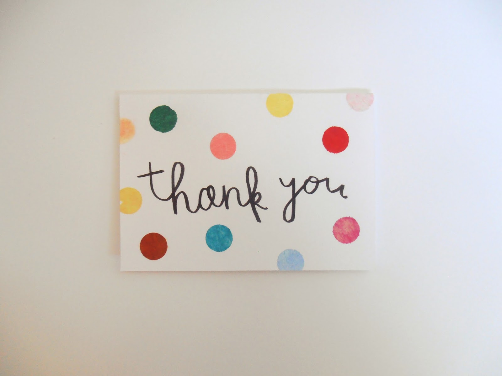 Thimble confetti cards