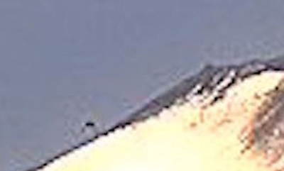 UFO Sightings Popocatepeti Dark UFO At Volcano Mouth Of Popocatepeti 2016, UFO Sightings