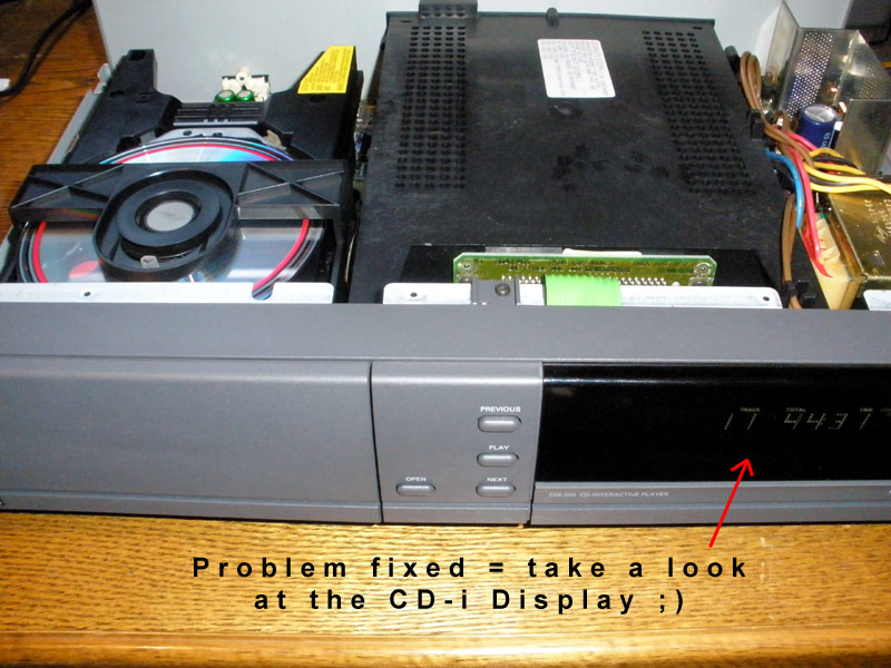 Interactive Dreams What to do when your CDi player won't spin discs?