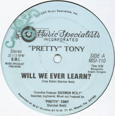 "Pretty" Tony* ‎– Will We Ever Learn? (1985) 12'' – 256 kb/s