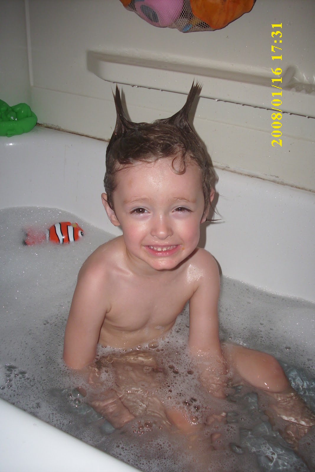 Life with Rupert: Bath Time