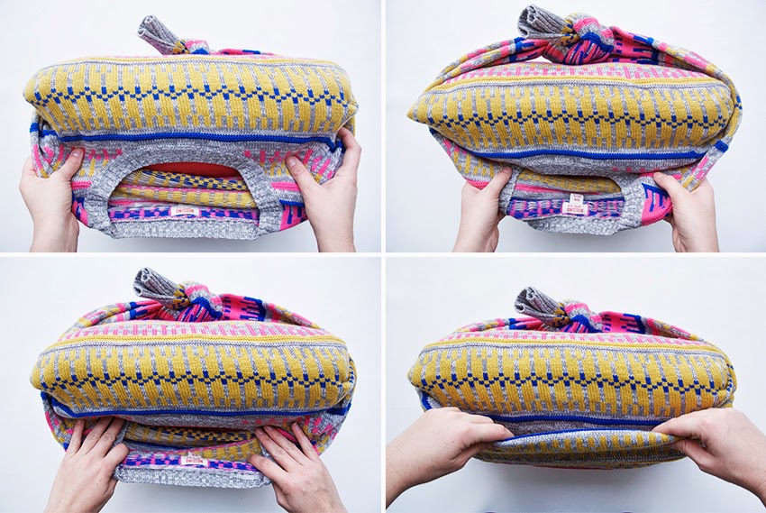 5 Minute DIY NoSew Sweater Pillow