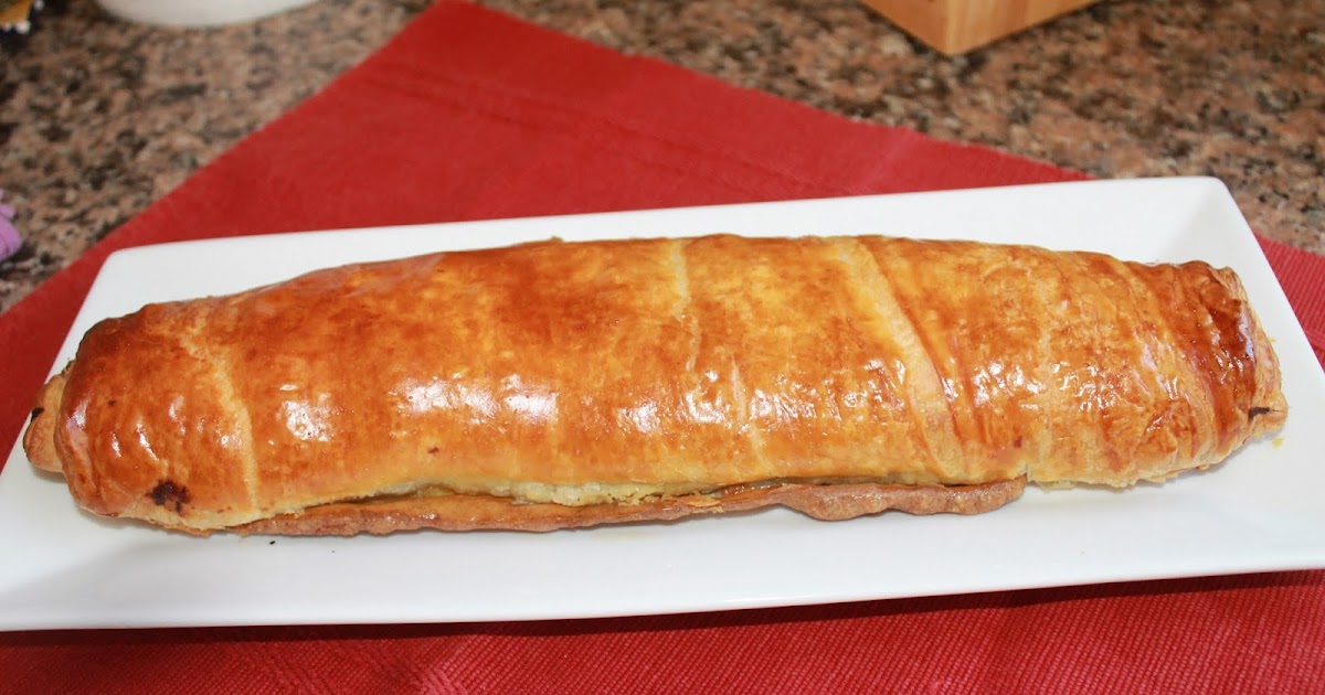 SABORES DE AYER Y HOY: HOJALDRE DE CARNE PICADA Y VERDURAS CON MOZZARELLA