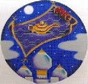 STITCH GUIDES HERE                            (Flying Carpet ornament by Rebecca Wood)