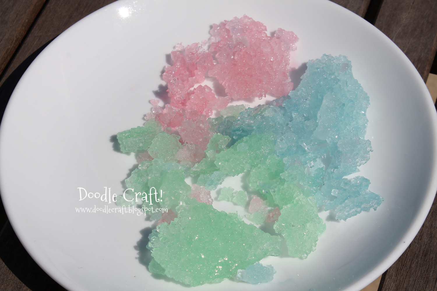 Doodlecraft: Homemade Crystal Rock Candy!