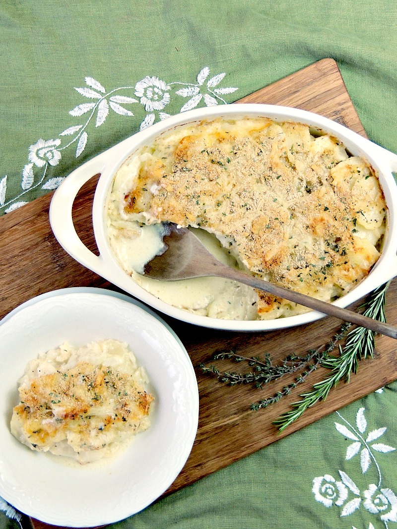 Horseradish Au Gratin Potatoes Bobbi's Kozy Kitchen