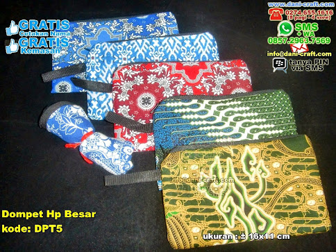 Dompet Hp Besar Kain Batik